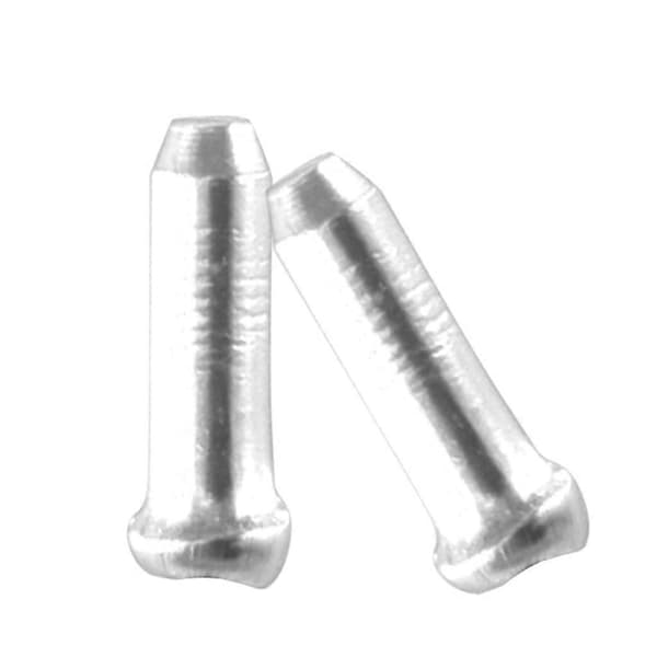 100 stk. Cykelwire Rørhætte Aluminiumlegering Kabelspids til Mountainbikes