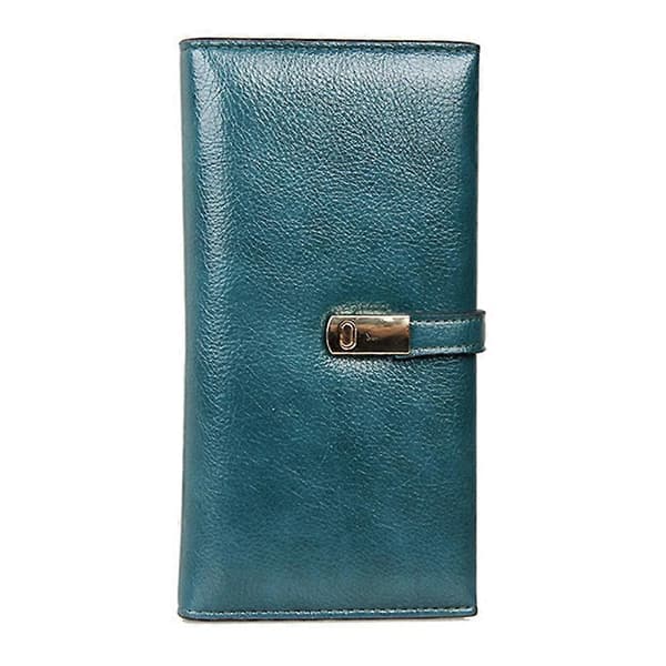 Bifold håndveske for kvinner, multifunksjonell og bærbar, egnet for reiser Green