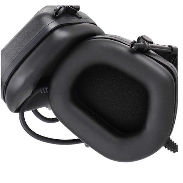 Headset Støyreduserende headset som ikke plukker, for hjelm Headset Radio PTT Adapter Mobiløretelefon(B