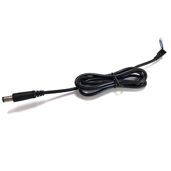DC-plugg 7,4x5,0 mm strømkontakt hannpluggkabel for Dell bærbar PC