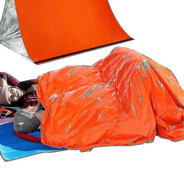 Nødsovepose Overlevelse Soveposer Nødteppe Utendørs Camping