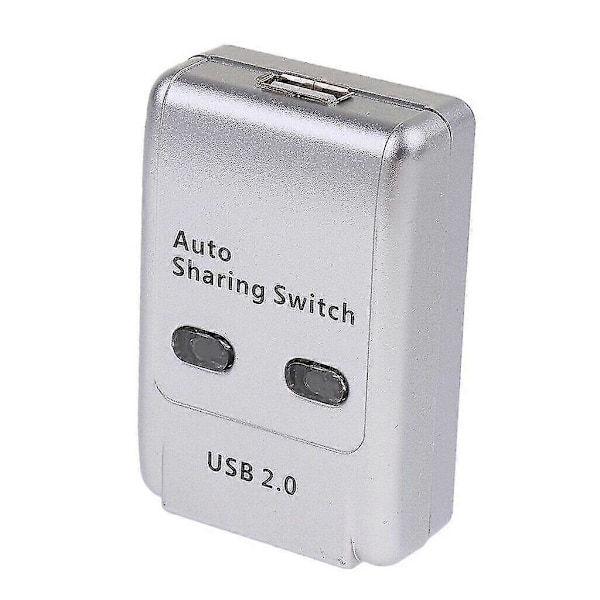 Usb 2.0 Auto Delings Switch 2 Port Hub Adapter Switcher Til 2 Pc Printer Enheder Understøtter Windows
