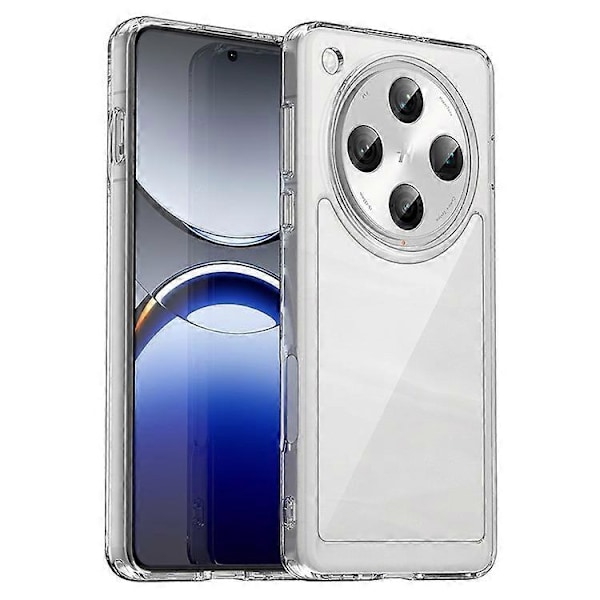 Kompatibelt Skal för Oppo Find X8 5G / Find X8 Pro 5G TPU + Akryl Skyddande Transparent Mobilskal Transparent