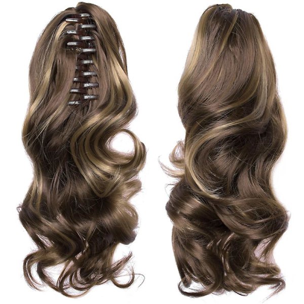 Naisten Leuka Claw Clip In Ponytail Hair Extended Hairpiece Peruukki H