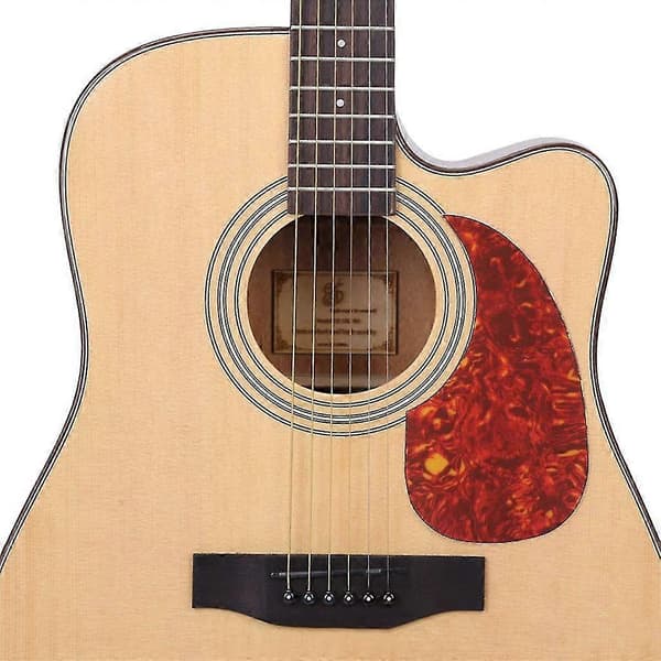 8-pack Akustisk Gitarr Plektrumskydd Självhäftande Kolibri Och Vattenformad Gitarr Plektrumskydd För 40 (trassel)