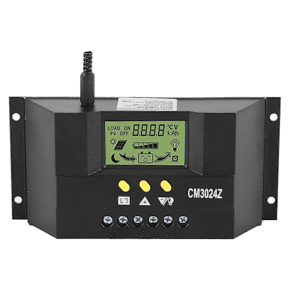 Aurinkolataussäädin PWM LCD-näyttö 12V 24V 30A koti-, teollisuus- ja kaupalliseen käyttöön