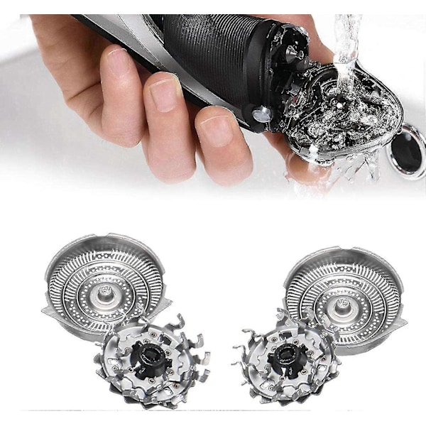 Poweka Hq9 Udskiftnings Elektrisk Barberhoved Kompatibel Med Phili-ps Norelco Speed-xl Hq9020 Hq9070 Hq9080 Hq9090 Hq9161 Hq9190 Hq9199 Pt920 Barberblad