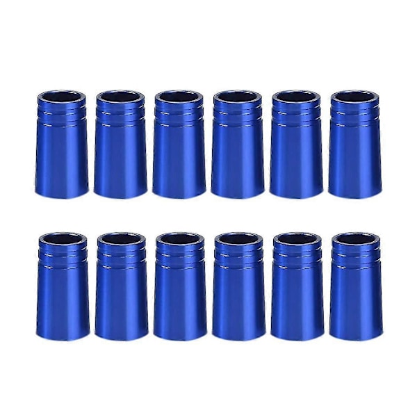 12 stk./pakke Golf Ferrules .370 Aluminium 25 mm til jernskafter Golfklubtilbehør (sammenfiltring)
