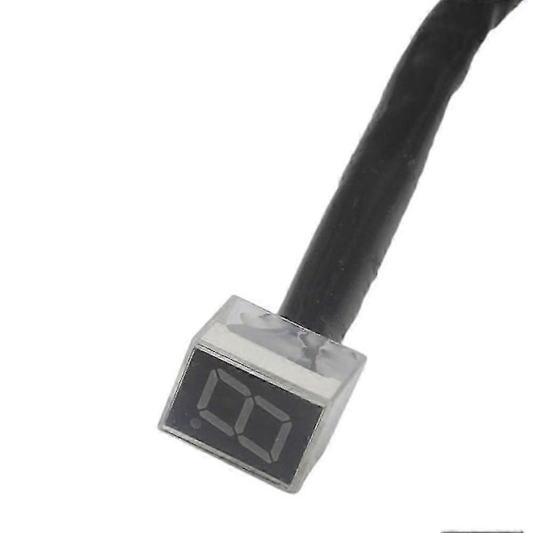Universal LED Digital Girindikator Motorsykkel Display Girspak Sensor Hastighet Gir Display Indikator Motorsykkel Tilbehør P20211224818