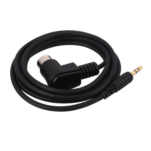 Auton 3,5 mm:n Aux-tuloadapteri audiokaapeli Mini Jack Aux 8-nastainen