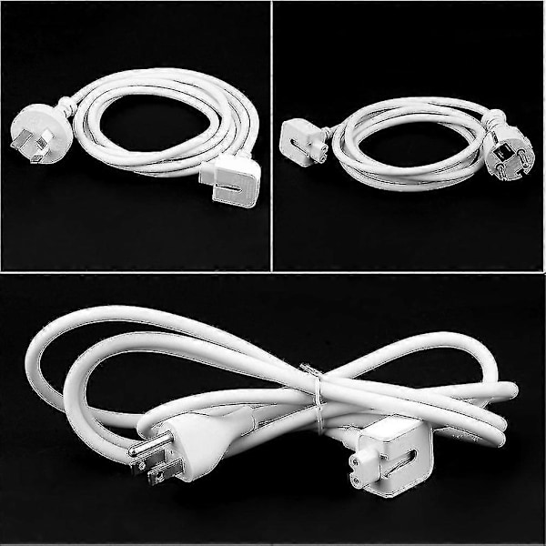 Forlængerkabel til Macbook Pro Oplader Strømkabel Adapter
