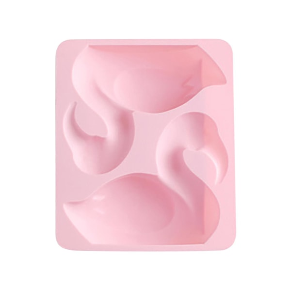 Påsk 3D Svanform Silikonkaka Chokladform DIY Handgjord Bakform Q