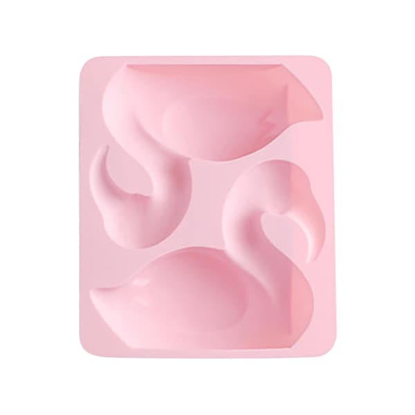 Påske 3D Svanform Silikonkake Sjokoladeform DIY Håndlaget Bakeform Q