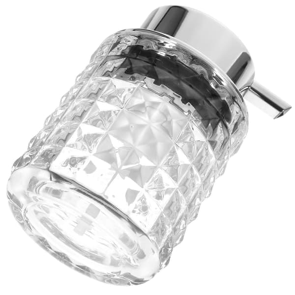Dusjsåpedispenserflaske, lotiondispenser for baderom, hotellbruk, elegant design, 1 stk