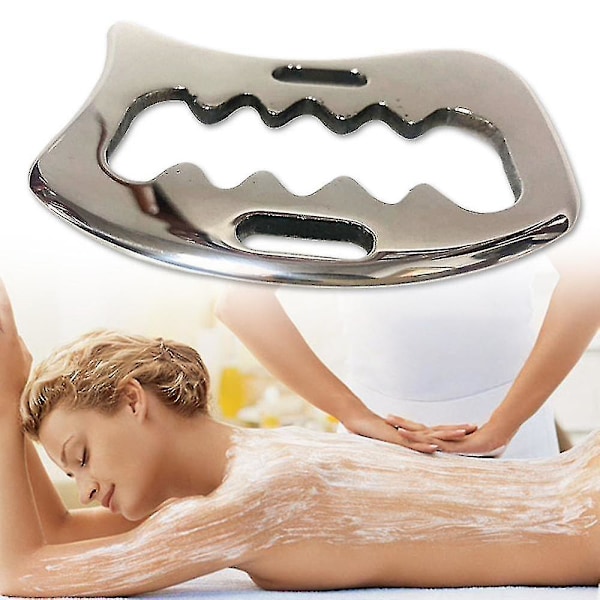 Gua Sha Værktøj Stål Manuel Skrabemassage Hudvævspleje Terapi Til Myofascial Frigørelse Mobiliseringsværktøj Phy I3q4
