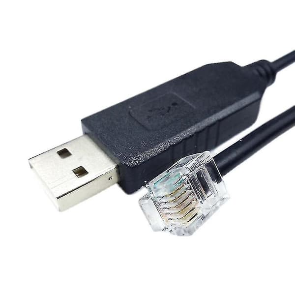 USB til RJ11 RJ12 6p4c Adapter Seriel Kontrolkabel EQMOD Kabel til AZ- Montering PC Forbindelse til Hånd Co
