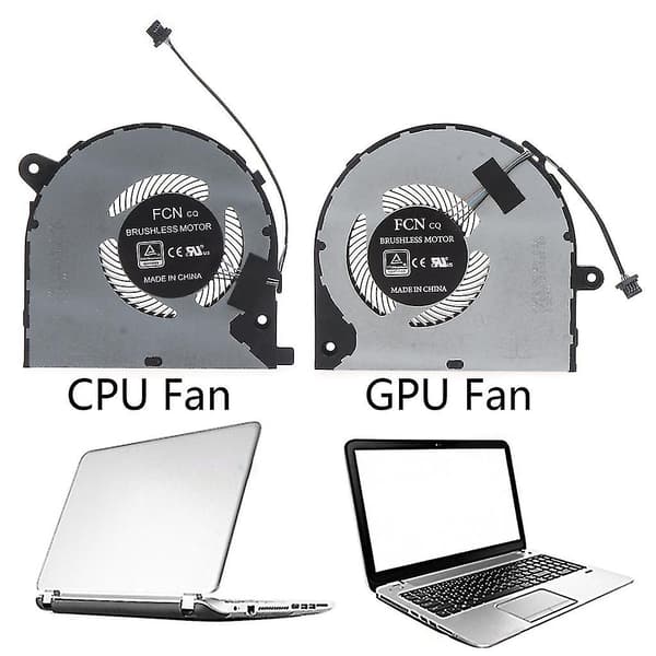 CPU Køleblæser til Dell Inspiron 7500 7501 V7500 Laptop 5V 0.5A GPU Radiator