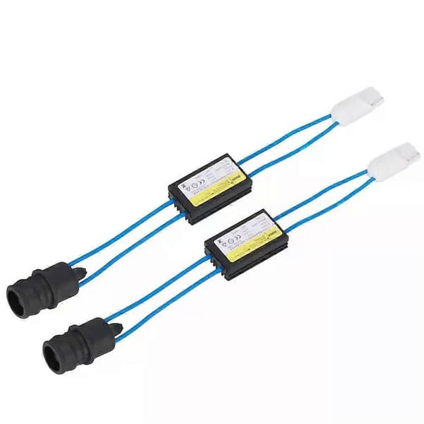 LED Dekodere 2 STK T10 LED Varsel Avbryter Adapter Frontlykt Feil Dekoder Enhet Motstand Universal for Bil