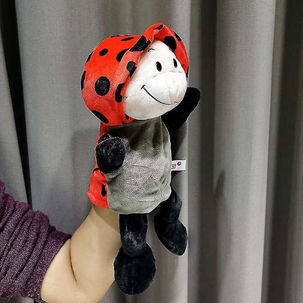 30 cm Eläimen käsinukke Pehmonukke Opetuslelu Pehmolelu lasten lahja Ladybug