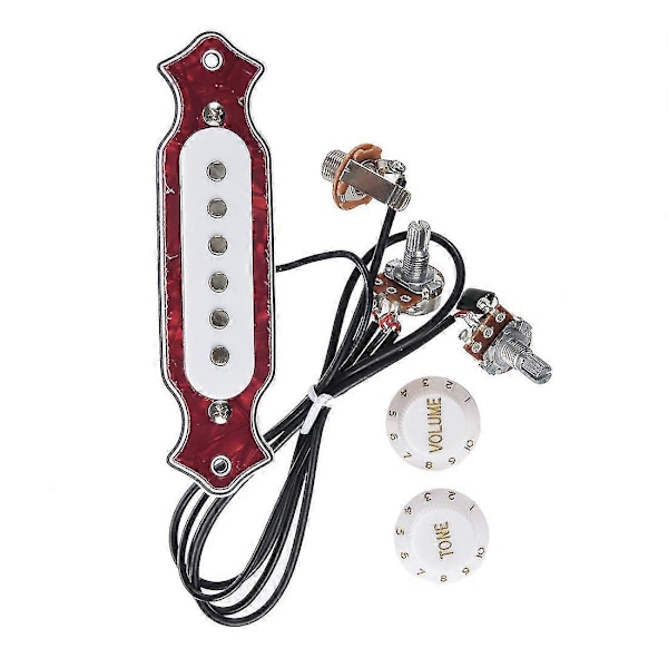 Single Coil Magnetisk Akustisk Guitar Pickup