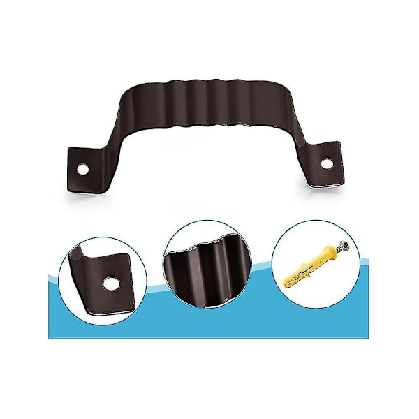 Stuprörsadapter Stuprörsband 3x4 Ledarband 3x4 (4-pack) (brun)