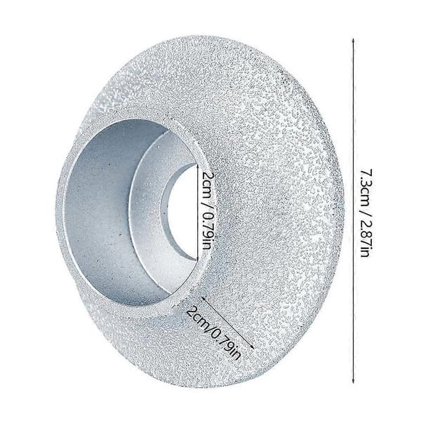 20 mm hårdlödd diamant-slipskiva, mångsidiga slipskivor för sten, marmor, keramik