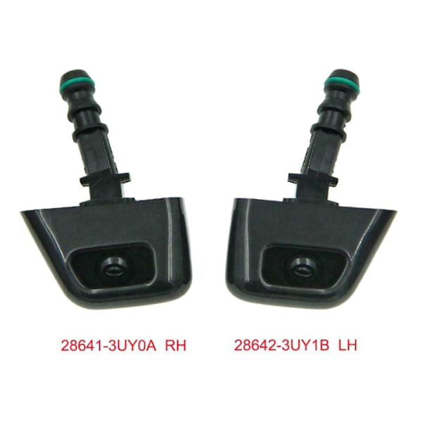 För Xtrail T31 2008 - 2014 Strålkastarspolare Munstycke Spruta 28641-3uy0a 28642-3uy1b-haoyi