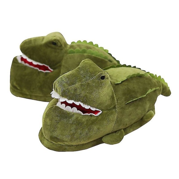 Pehmoiset krokotiilitossut Funny Animal Home Slipper House -kengät naisille, miehille