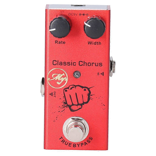 Gitarr Effektpedal JDF5 Klassisk Chorus True Bypass Musikinstrument Tillbehör