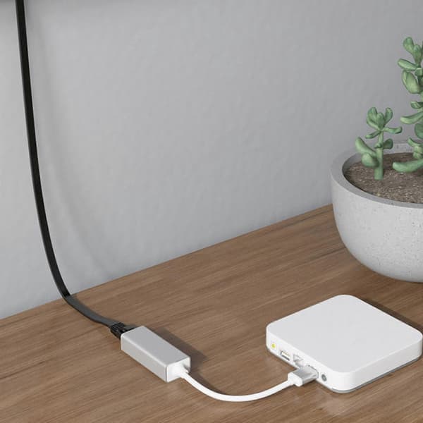 USB3.0 Ethernet -sovitin Switchille MacBookille, nopea lataus