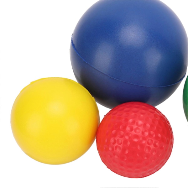 4 st Handträningsboll Piano Finger Träning Grepp Stärkande Muskelkläm Ägg