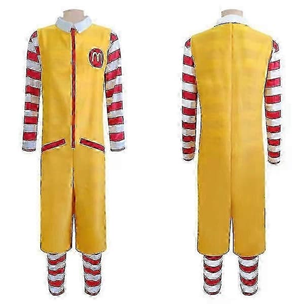 Mcdonald's Cosplay-asu Halloween-karnevaali Aikuinen M
