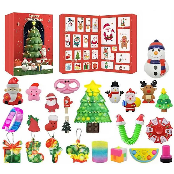 Joulun adventtikalenteri Söpöt ankat dinosaurukset set lapsille Joulun joululelut yllätyslahjoiksi style 5
