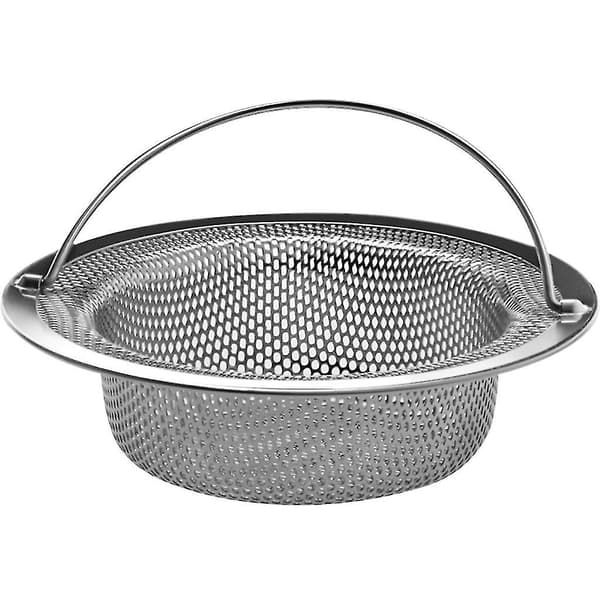 Ny Typ Tätt Hål Diskbänk Rostfritt Stål Filter Mesh Badrum Avloppssil Q