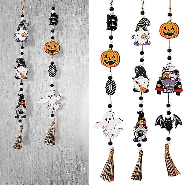 Halloween Trepynt i Tre, Gårdshus Trepynt med Gresskar