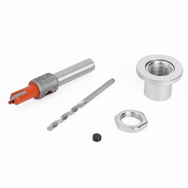 5st 8mm Hss Försänkare Träbearbetning Fräsbits Set Fräs Skruvutdragare Rivning Trä C