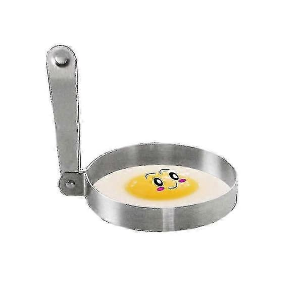 Eggformer i rustfritt stål, sett med 2