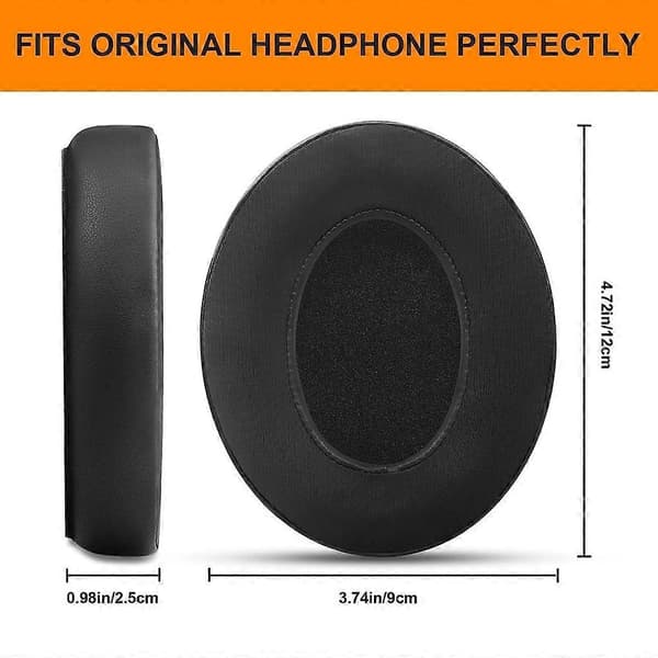 Perfekt Passform Erstatningsøreputer for HD598CS HD599 569 559 HD558 Øretelefoner