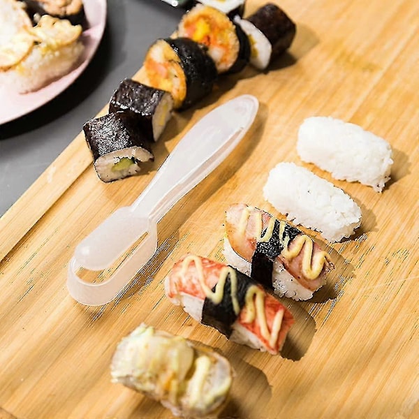 2 st Sushi Form, Kök Bento Sushi Onigiri Form Verktyg Fyrkantig Risboll Gör-det-själv Födelsedagspresent