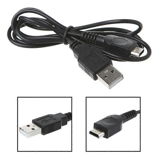 USB Strømforsyning Opladerkabel Ledning 1,2 m Til GameBoy Micro GBM Konsol