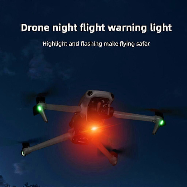 Anti-kollisionslys LED Lys Strobelys Drone Tilbehør til Alle Droner