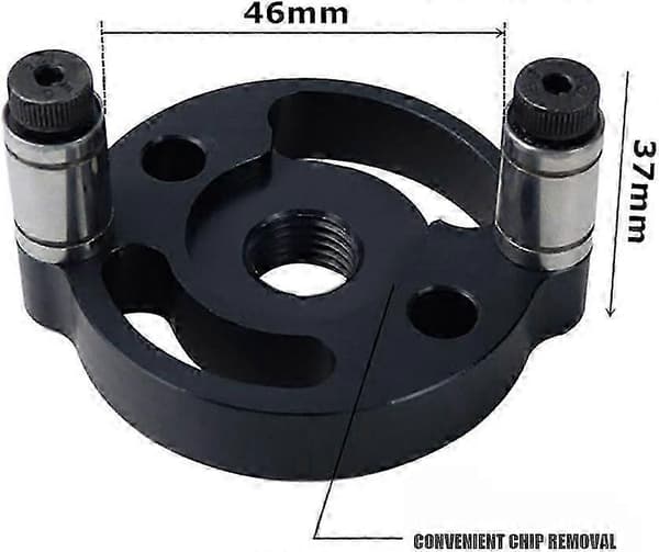 6/8/10 mm Sentrert Hullsett for Trebearbeiding - Selvsentrerende Dyveljigg A