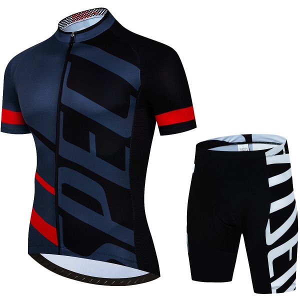 2023 Pro Team Set Kesä Pyöräilyvaatteet MTB Pyörävaatteet Univormu Maillot Ropa Ciclismo Mies Pyöräily Pyöräilypuku Green M