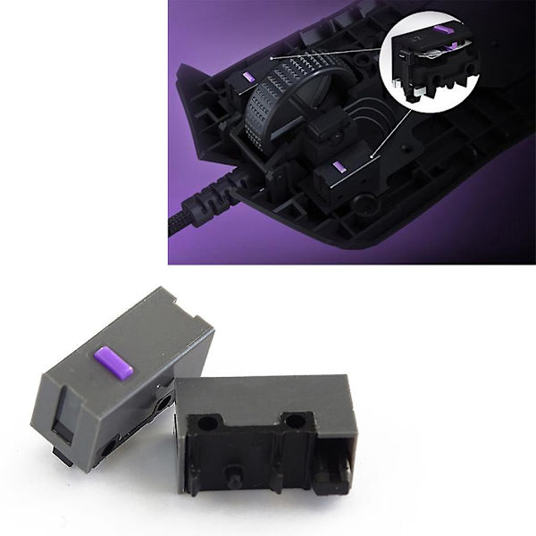 Strike Light Mus Micro Switch Micro Knapp för Razer Viper Mus 80 Miljoner