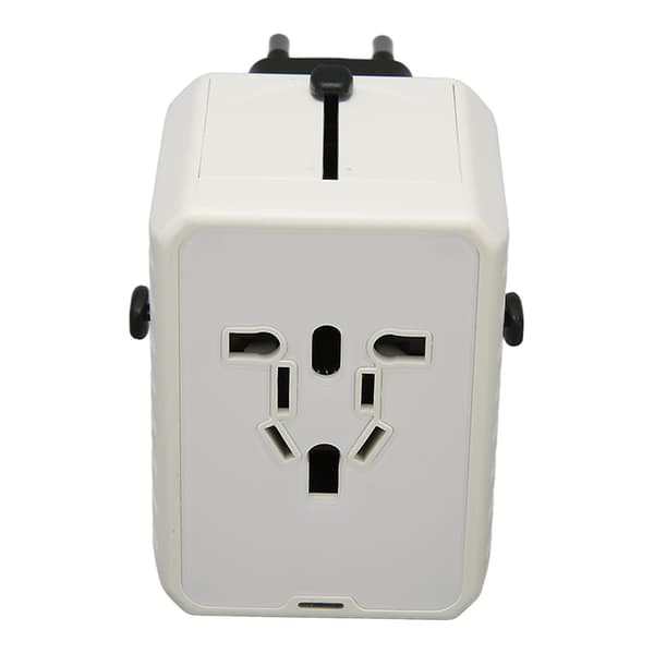 8A Universal Rejseadapter 2 USB C 4 USB A-porte International Strømstikadapter til USA