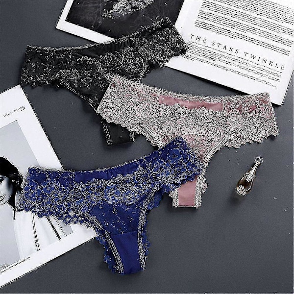Damunderkläder Transparenta Trosor Spets Tanga Kvinnor Sexiga Underkläder Lingerie Trosa