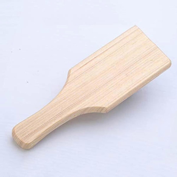 Exceart 2 stk. Træ Ler Paddles Mud Tool Board Cover Pottery Træ Skulptur Pad Keramisk Kunst Modellering Værktøj Tilbehør