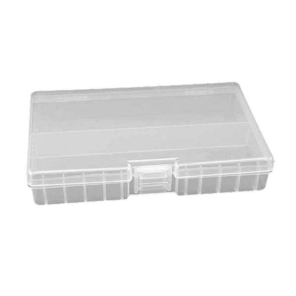 Batterilåda För 48 Aaa Aa Batteri Batterilåda Förvaringslåda Klar Plast TY