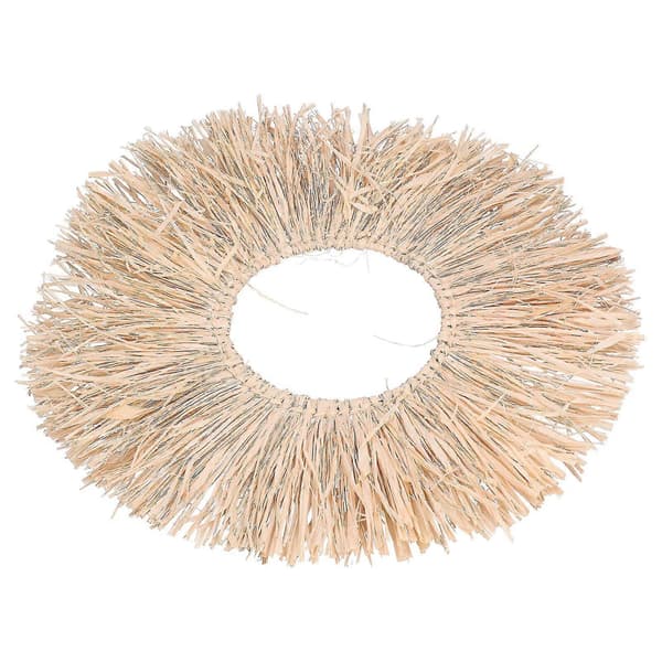 Väggdekoration i raffia - Texturerad, portabel och miljövänlig