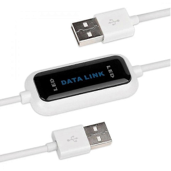 USB Dataöverföringskabel PC till PC för Windows - USB 2.0 Datalänk PC-länk Kabel VJZ